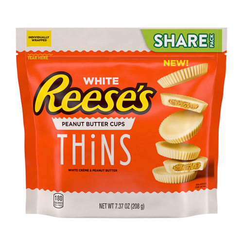 Reese's - Peanut Butter White Chocolate Thins 208 Gram