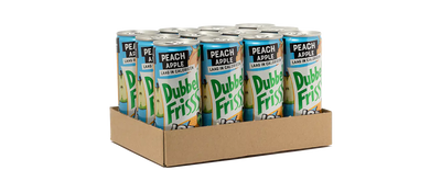 Bubbel Fris - Apple Peach 250ml 12 Cans