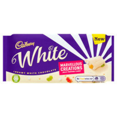 Cadbury - White Marvelous Creations 160 Gramm