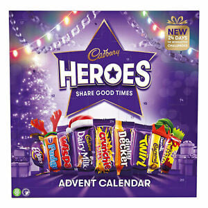 Cadbury - Heroes Advent Calendar 230 Gram