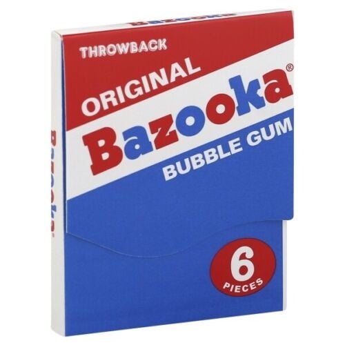 Bazooka - Throwback Original Bubble Gum