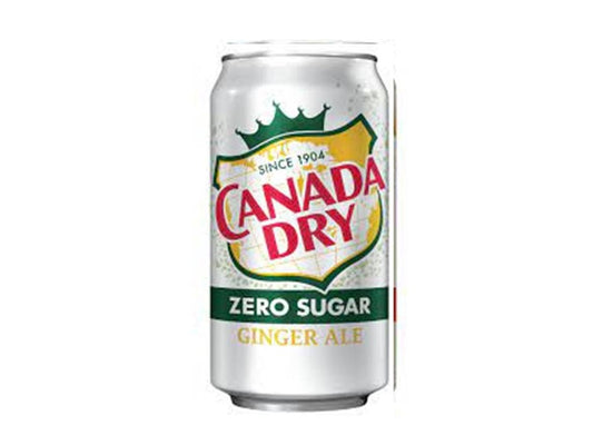 Canada Dry - Ginger Ale Zero Sugar 355ml
