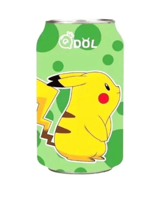 Qdol - Pokemon Pikachu Lime Sparkling Water 330ml