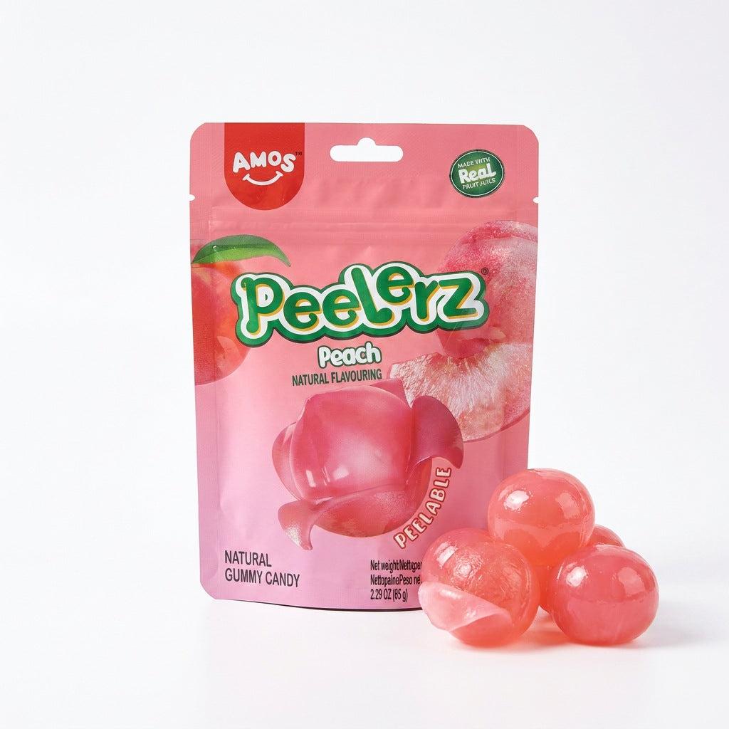 Amos - Peelerz Peach 65 Gram sfeerbeeld