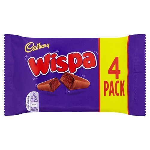 Cadbury - Wispa 4-Pack 102 Gram