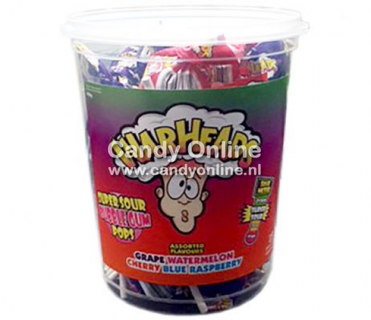 Warheads - Sour Lolly's 21 Stuks / 400 Gram