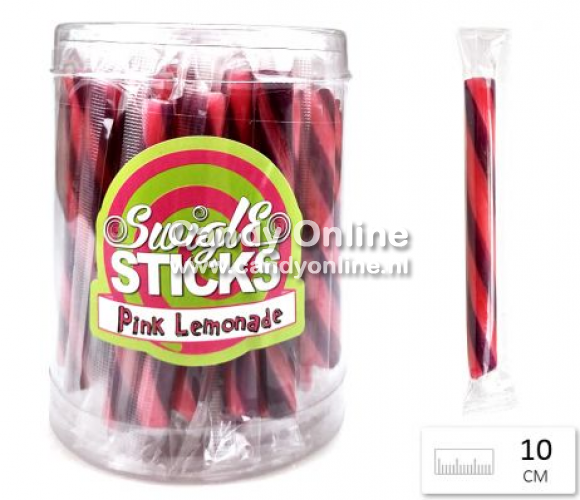 Swigle - Sticks Pink Lemonade 10 Gram 50 Stuks