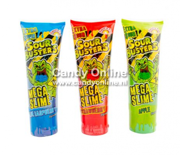 Sour Busters Mega Slime 80 Gramm 1x