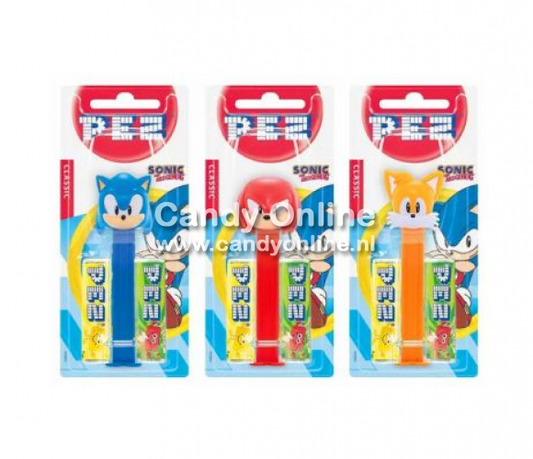 Pez - Sonic The Hedgehog 1x (wordt assorti geleverd)