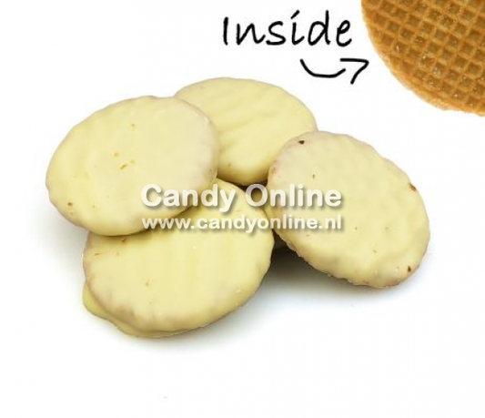 Olivers - Stroopwafeltjes Wit 200 Gram