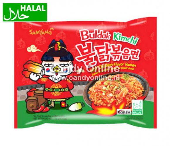 Samyang - Noodle Hot Chicken Kimchi 135 Gram