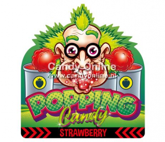 Dr. Sour - Popping Candy Strawbery