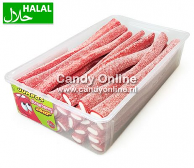 Jake - Jumbo Sour Strawberry 30 Stück 1,5 Kilo (Halal)