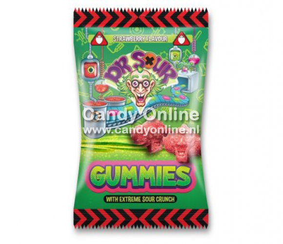 Dr. Sour - Gummies Strawberry 200 Gram