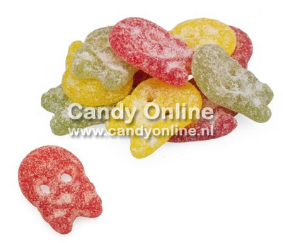 Bubs – Godis schwedische saure Fruchtschädel 3,4 Kilo