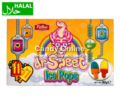 Dr. Sweet - Eis am Stiel Gummibärchen 90 Gramm (Halal)