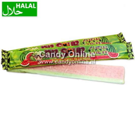 Dr. Sour - Watermelon Chew Bar 50 Gram (Halal)