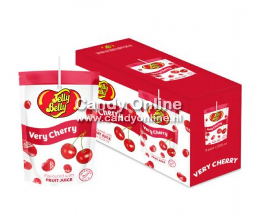 Jelly Belly - Very Cherry Drinkbag 200ml 8-Pack