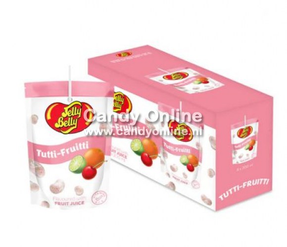 Jelly Belly - Tutti Frutti Drinkbag 200ml 8-Pack