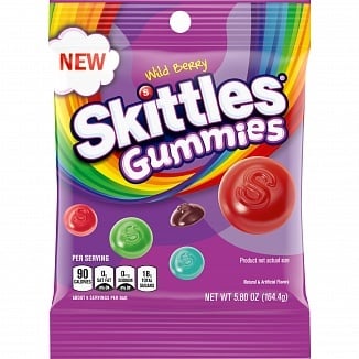 Skittles - Fruchtgummis Wildbeeren 164 Gramm