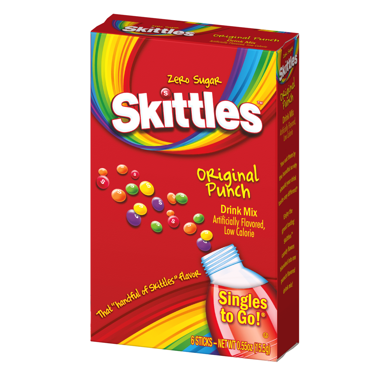 Skittles - Zero Squgar Original Punch Drink Mix 15.5 Gram