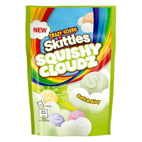 Skittles - Squishy Cloudz Sour Green 94 Gram