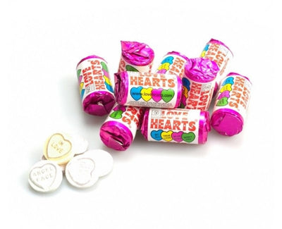 Swizzels - Candy Mini Rolls Love Hearts 1 Kilo