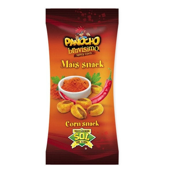 Sol - Mais Snack Spicy Corn 28 Gram 50 Pieces