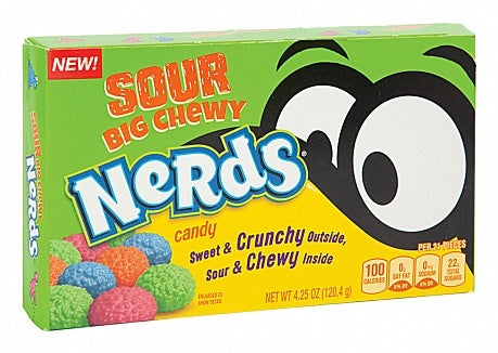Wonka - Sour Big Chewy Nerds Theatre Box 120,4 Gram