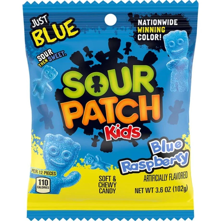Sour Patch - Blaue Himbeere 102 Gramm