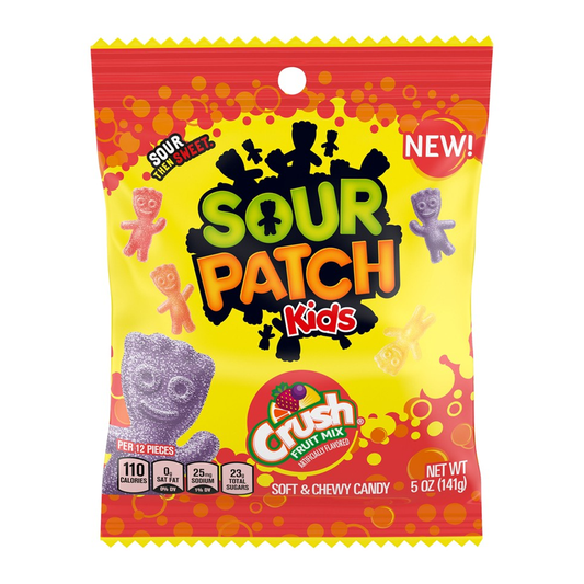 Sour Patch - Kids Crush Fruit Mix 141 Gram
