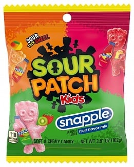 Sour Patch - Kids Snapple Mix 102 Gramm