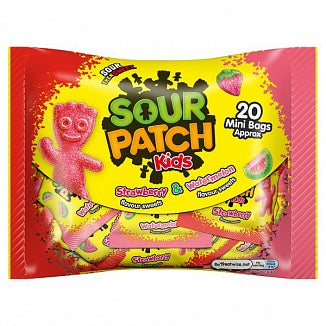 Sour Patch Kids - Strawberry & Watermelon Treatsize 350 Gram