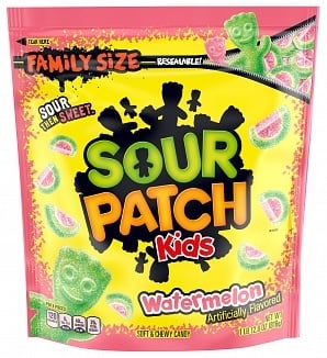 Sour Patch - Kinder-Wassermelone Familienpackung 816 Gramm