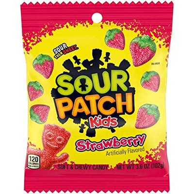 Sour Patch - Kinder-Erdbeere 102 Gramm