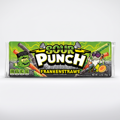 Sour Punch - Frankenstraws 91 Gram
