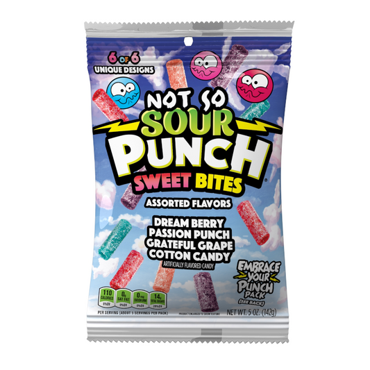 Sour Punch - Not So Sour Sweet Bites 142 Gram