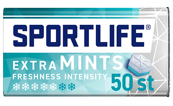 Sportlife - Extra Mints 50 Pièces