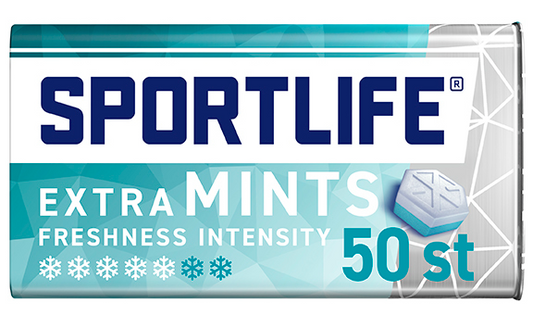 Sportlife - Extra Mints 50 Stuks