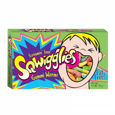 Sqwigglies - Saure Gummibärchen, 99 Gramm