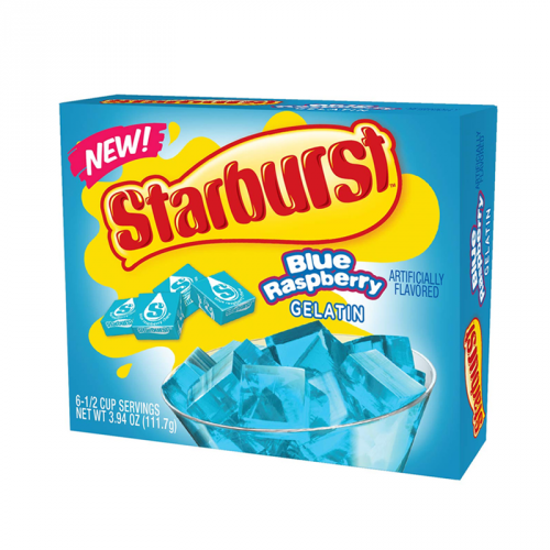 Starburst - Blue Raspberry Gelatin 111,7 Gram