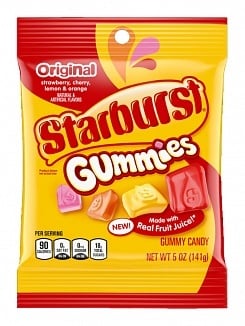 Starburst - Gummies Original 141 Gram