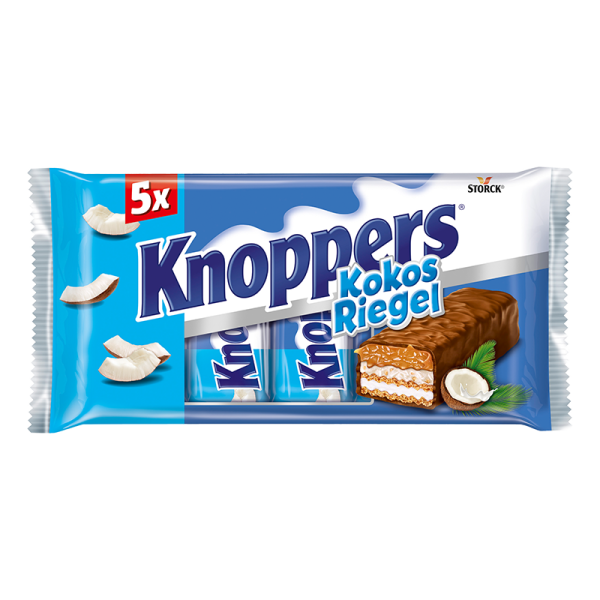 Knoppers - Kokos Riegel 5x40 Gramm