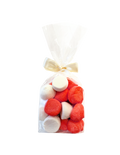 Strikzak Met spekbollen Rood/Wit 20 Stück Inhoud