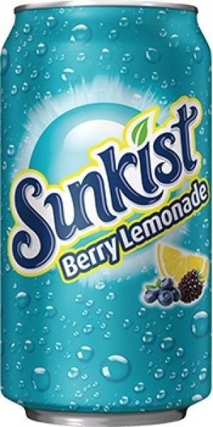 Sunkist - Limonade aux baies 355ml