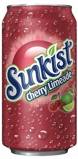 Sunkist - Cherry Limeade 355ml