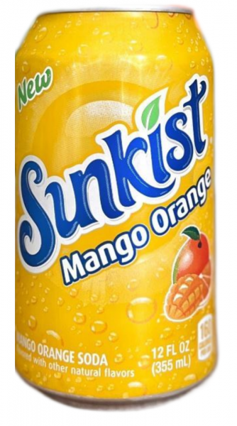 Sunkist - Mangue Orange 355 ml