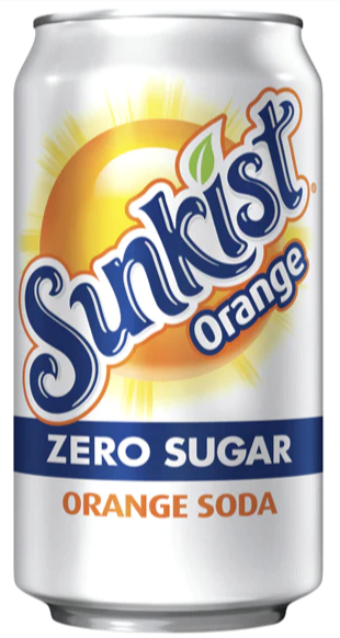 Sunkist - Orange Zéro Sucre 355 ml