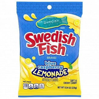 Swedish Fish - Blue Raspberry Lemonade 228 Gram