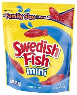 Swedish Fish - Mini Family Size 816 Gram